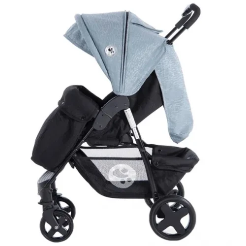 Cărucior de plimbare Lorelli Daisy Basic Black & Silver Blue + Foot cover cumpăra în Chișinau