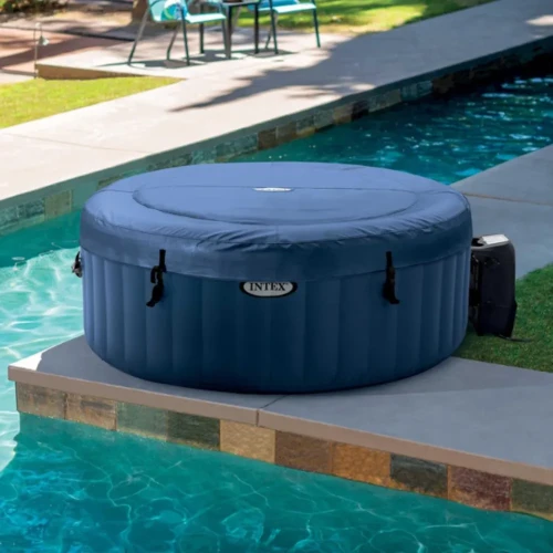 Джакузи Intex SPA PureSpa Bubble Blue 180x66 см, 677 литров, 4 человека купить в Кишиневе
