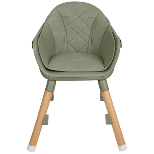 Scaun pentru hranire 6 in 1 KikkaBoo Woody Army Green cumpăra în Chișinau