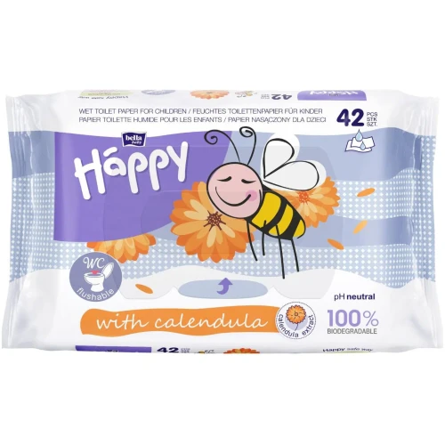 Салфетки влажные для интимной гигиены Bella Baby Happy Calendula, 42 шт. купить в Кишиневе
