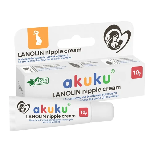 Cremă Akuku cu lanolină pentru mameloane, 10 g cumpăra în Chișinau