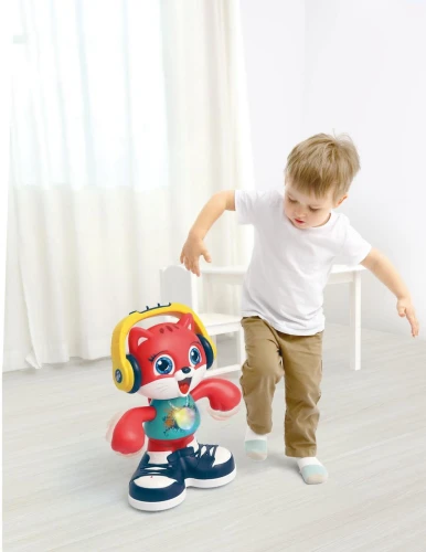 Интерактивная игрушка Hola Toys "Танцующий Кот" с музыкой и светом купить в Кишиневе