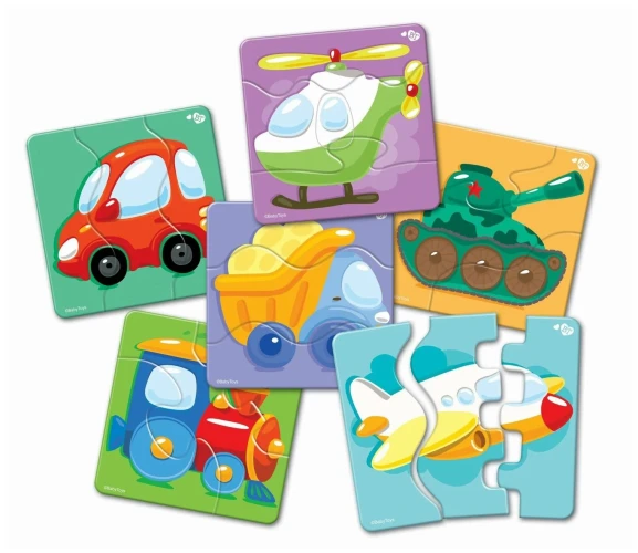 Puzzle educativ Far Far Land Transport, 18 elemente cumpăra în Chișinau