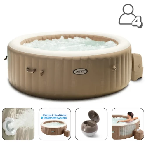 Джакузи Intex SPA Bubble Massage 196x71 см, 795 литров, 4 человека купить в Кишиневе