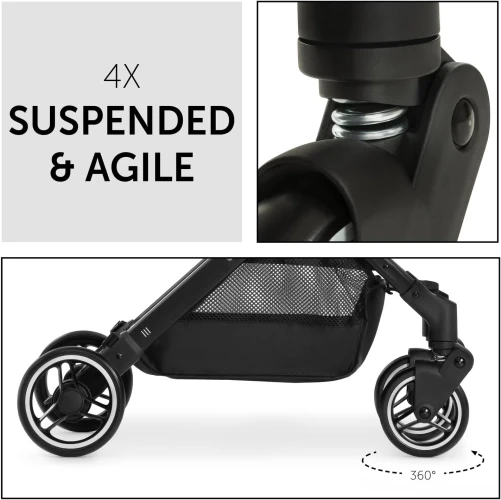 Прогулочная коляска Hauck Travel N Care Black купить в Кишиневе