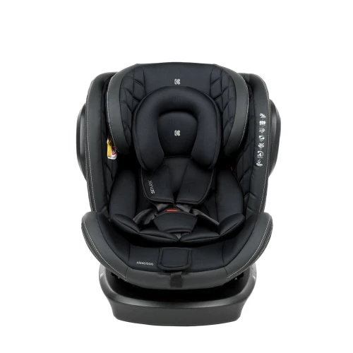 Детское автокресло 0-36 кг  Isofix KikkaBoo Stark Black купить в Кишиневе