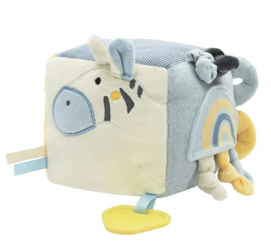 Jucărie de pluș KikkaBoo Cube Stripy Friends, 12x12 cm cumpăra în Chișinau