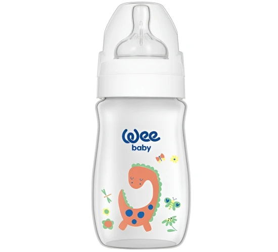 Biberoane pentru bebeluși din plastic WeeBaby Classic Plus în ass., 250 ml cumpăra în Chișinau