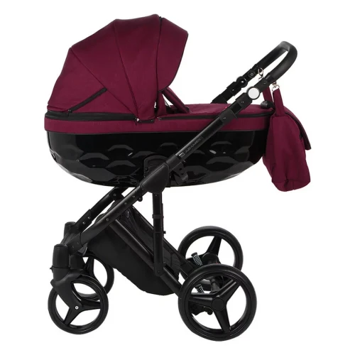 Коляска 2/1 Adamex Chantal Burgundy Black купить в Кишиневе