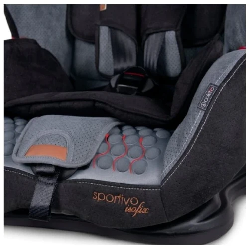 Scaun auto 9-36kg Isofix Coletto Sportivo Grey Black cumpăra în Chișinau