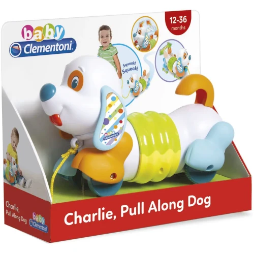 Игрушка-каталка Clementoni Charlie, Pull Along Dog купить в Кишиневе