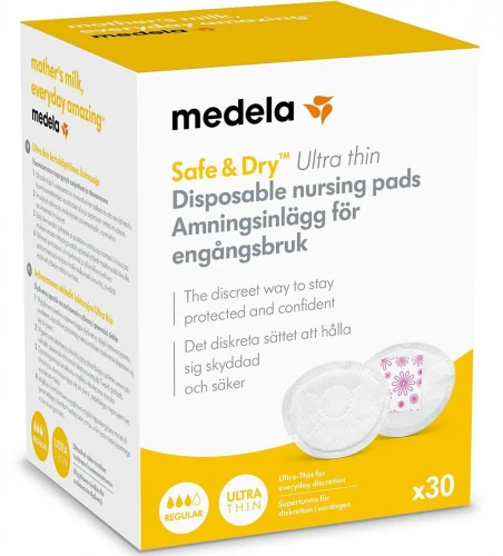 Прокладки для груди Medela Safe&Dry Ultra Thin, 30 шт. купить в Кишиневе