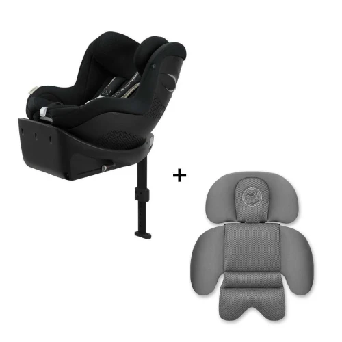 Scaun auto 61-105 cm (i-Size) Isofix Cybex Sirona Gi i-Size Plus + Inlay Moon Black, rotativ 360 cumpăra în Chișinau