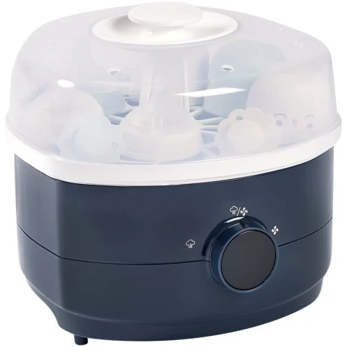 Sterilizator si uscator de biberoane 2 in 1 Beaba Steril N Dry Night Blue cumpăra în Chișinau