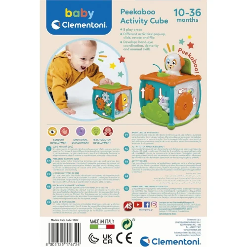 Бизиборд Clementoni Activity Cube купить в Кишиневе