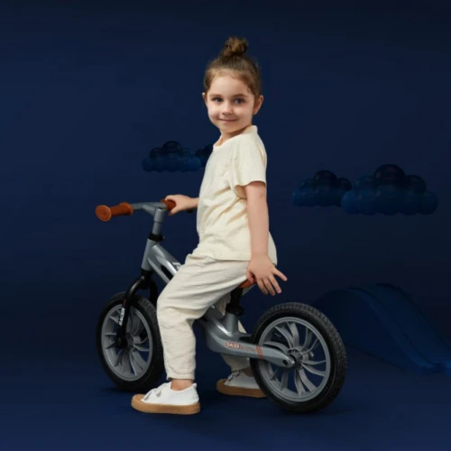 Bicicletă fără pedale QPlay Racer Grey cumpăra în Chișinau