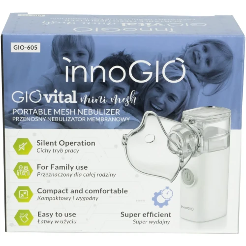 Небулайзер МЭШ технология InnoGIO GIOvital Mini Mesh купить в Кишиневе