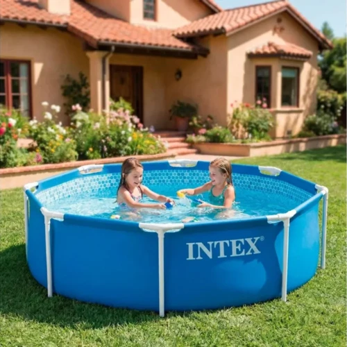 Бассейн для детей Intex Metal Frame Blue, 2843 литра купить в Кишиневе
