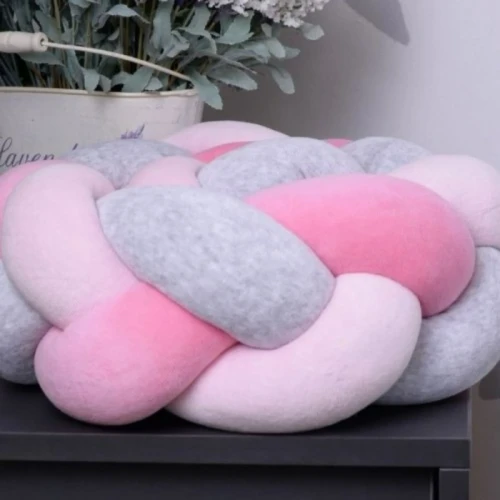 Бортики в кроватку Veres Pink-Grey (1 предмет), 15x120 cм купить в Кишиневе