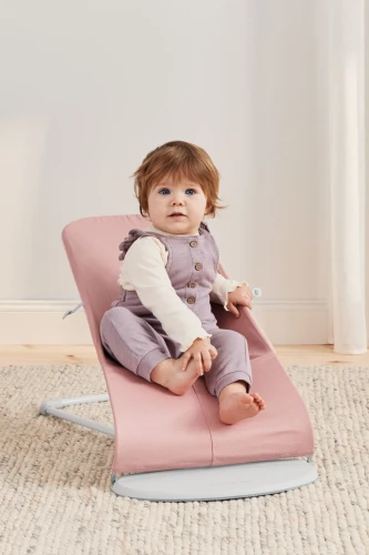 Балансир BabyBjorn Bliss 3D Jersey, Light Pink купить в Кишиневе