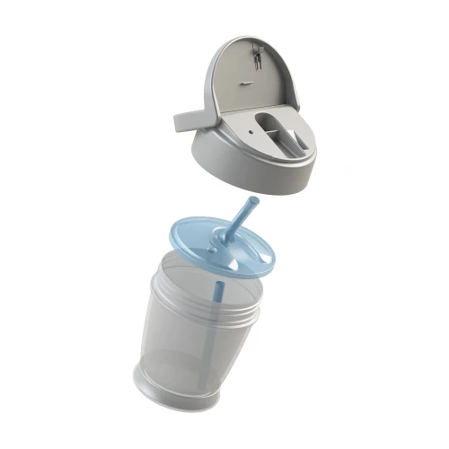 Cană cu pai Lovi Junior Salt and Pepper 250 ml cumpăra în Chișinau