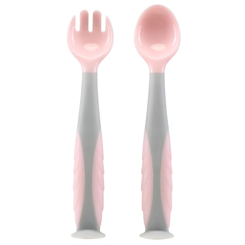 Set linguriță și furculiță U-grow Pink cumpăra în Chișinau