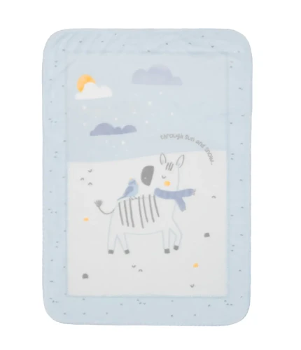 Păturică Kikkaboo Stripy Friends Blue, 110x140 cm cumpăra în Chișinau