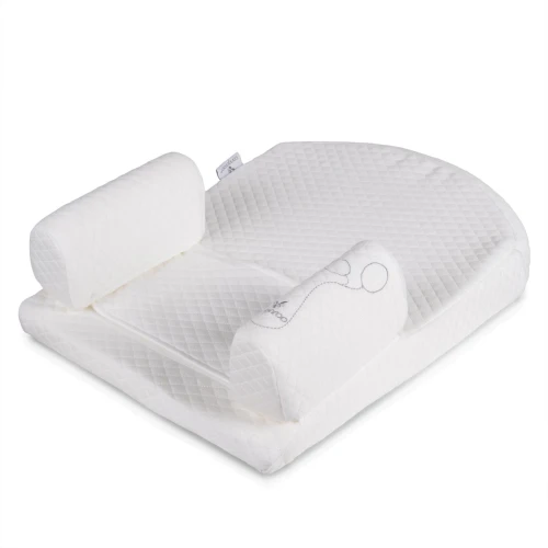 Perna poziționator anti-rasucire pentru bebeluși Moni Memory Foam White cumpăra în Chișinau
