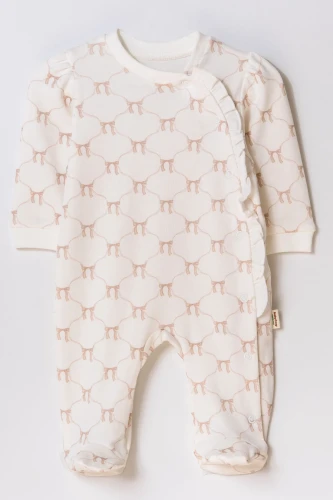 Комбинезон BabyCosy Ivory & Ecru, 2 шт. (3-6М) купить в Кишиневе