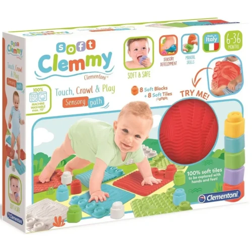 Бизиборд Clementoni Soft Clemmy Touch & Play Sensory Path купить в Кишиневе