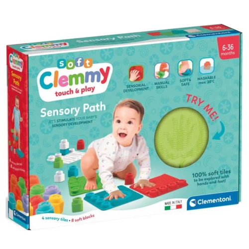 Бизиборд Clementoni Soft Clemmy Touch & Play Sensory Path купить в Кишиневе