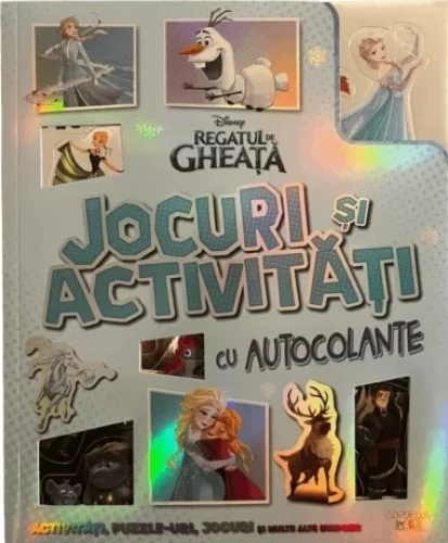 Carte Regatul de gheață. Jocuri și activități cu autocolante cumpăra în Chișinau