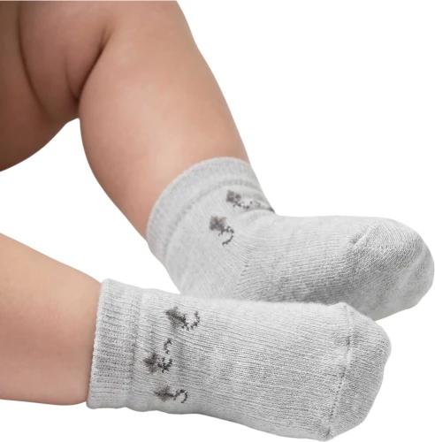 Носочки BabyCosy Grey & Brown, 6 шт. (6-12M) купить в Кишиневе
