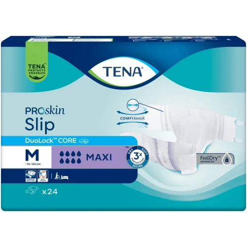 Scutece pentru adulti Tena ProSkin Slip Maxi, marimea M, 24 buc. cumpăra în Chișinau