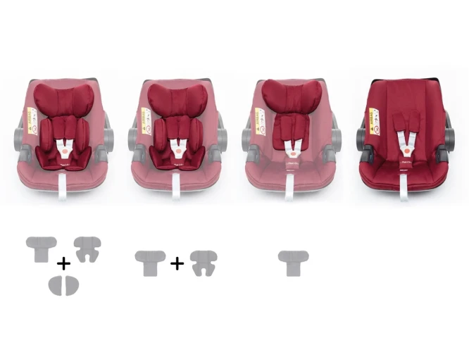 Scoica auto 0-13 kg i-Size ZOPA X1 Plus Bordo Red cumpăra în Chișinau