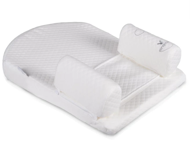 Perna poziționator anti-rasucire pentru bebeluși Moni Memory Foam White cumpăra în Chișinau
