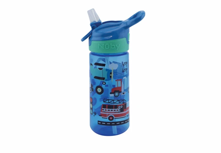Cană cu pai Nuby Flip It Reflex (3 ani+), 540 ml cumpăra în Chișinau