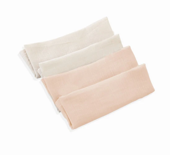 Set 4 prosopele din muselină BabyJem, Roz cumpăra în Chișinau