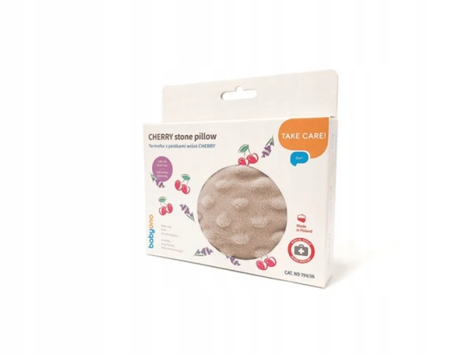 Подушка от колик с вишневыми косточками Babyono Beige купить в Кишиневе