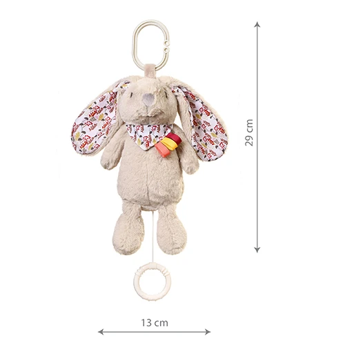 Jucărie muzicală pentru pătuț și cărucior Babyono Rabbit Milly cumpăra în Chișinau