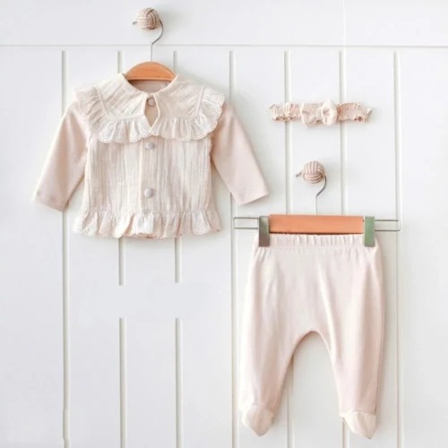 Set din 3 piese Mymio Muslin Cream (1-3L) cumpăra în Chișinau