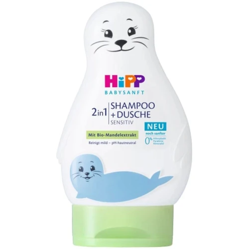 Șampon și gel de duș 2 în 1 HiPP BabySanft, 200 ml cumpăra în Chișinau