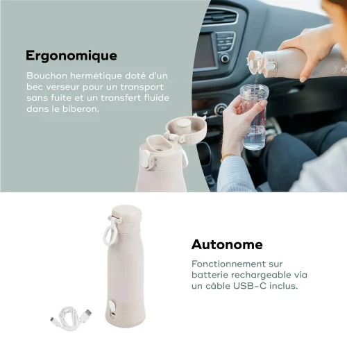 Încălzitor portabil de lichide Babymoov Moov & Feed Mineral Beige cumpăra în Chișinau