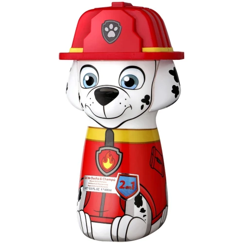 Gel de duș și șampon pentru copii 2 in 1 Air-Val 2D Paw Patrol Marshall, 400 ml cumpăra în Chișinau