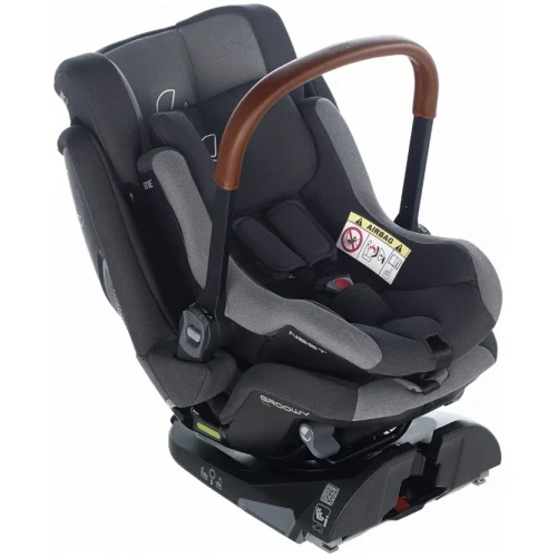 Автокресло 40-150 см (i-Size) Isofix Jane Groowy + Nest Dim Grey купить в Кишиневе