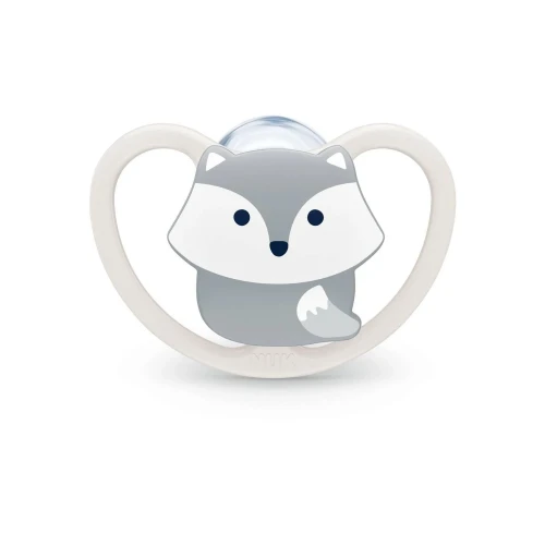 Соска ортодонтическая силиконовая NUK Space 0-6 мес купить в Кишиневе