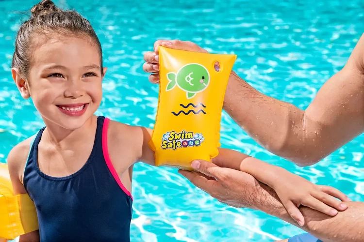 Aripioare pentru înot Bestway Swim Safe Yellow cumpăra în Chișinau