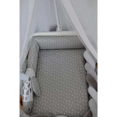 Бортики в кроватку Veres Grey Gradient (1 предмет), 15x120 cм купить в Кишиневе