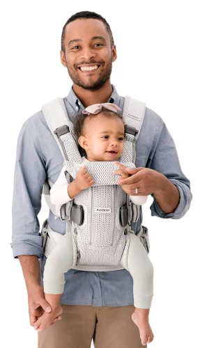 Кенгуру BabyBjorn One Air Greige 3D Mesh купить в Кишиневе