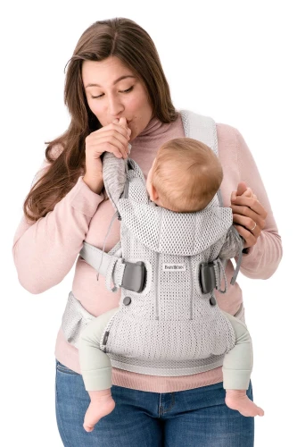 Кенгуру BabyBjorn One Air Greige 3D Mesh купить в Кишиневе